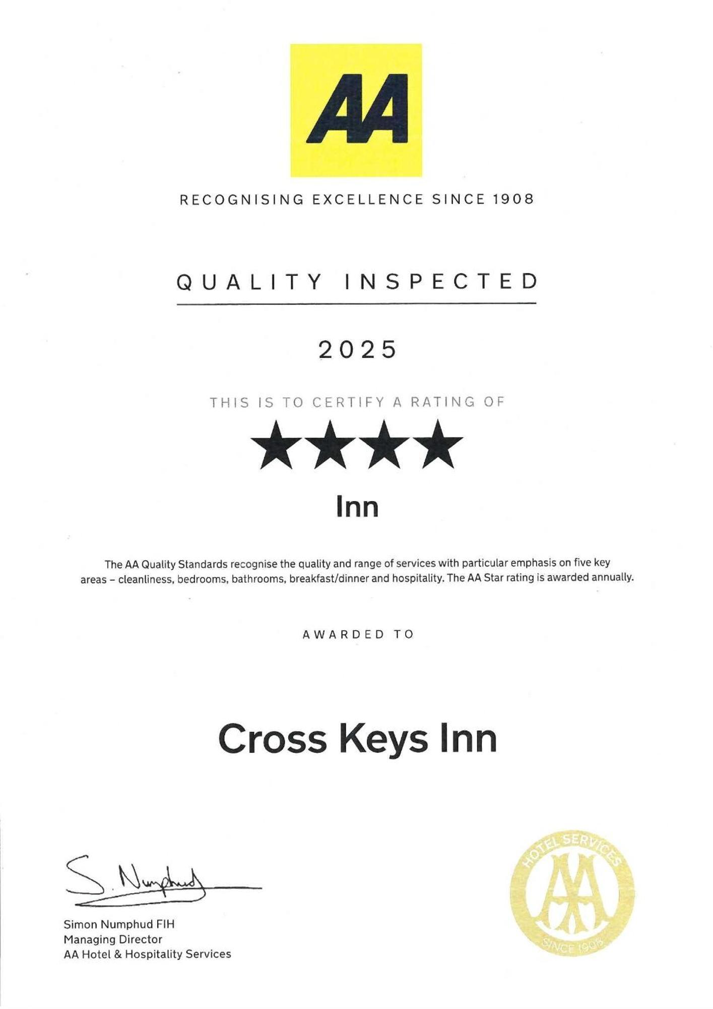 Cross Keys Inn Lydford-on-Fosse Екстериор снимка